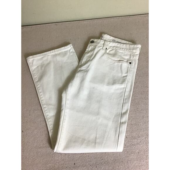 Blank NYC Mens Relaxed Straight fit Jeans Sz. 33 NWT Cream  Trendy Classic Jeans - Picture 4 of 12